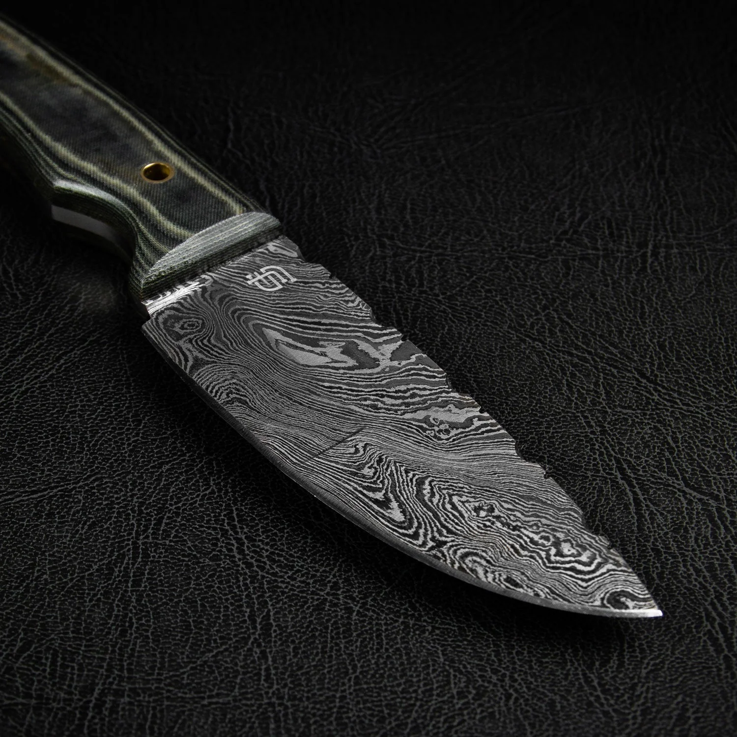 "BOWIE" - DAMASCUS STEEL KNIFE by Forseti Steel™ - Image 6