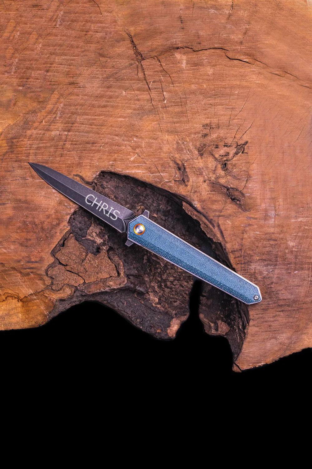 CUSTOM ENGRAVED BLUE POINT KNIFE - Image 4