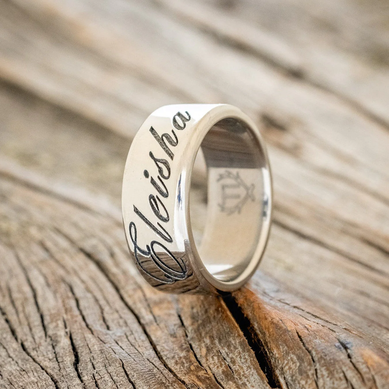 CUSTOM ENGRAVED WEDDING BAND - Image 4