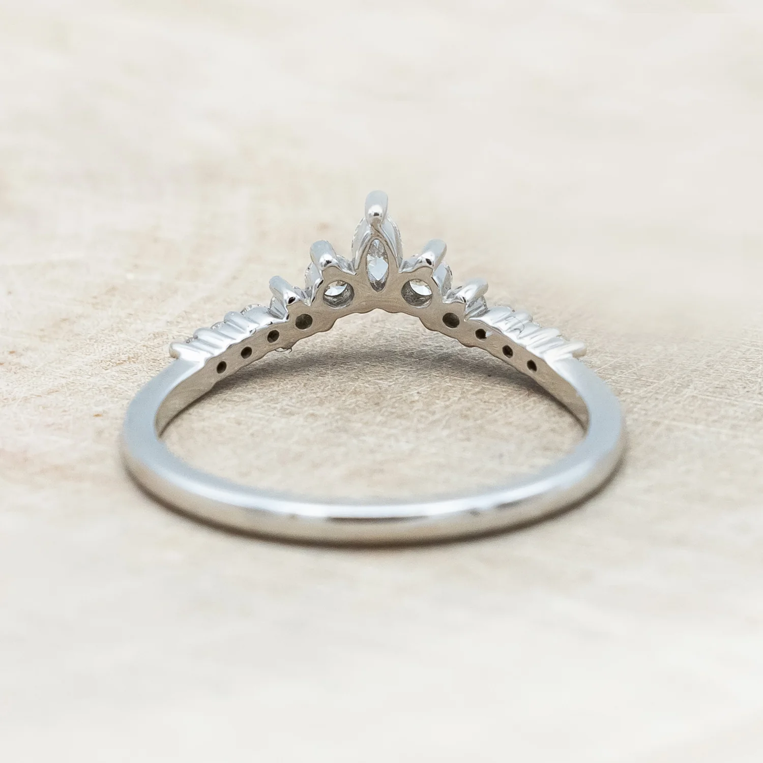 ONE-OF-A-KIND - "SAGE" - KITE CUT OREGON SUNSTONE ENGAGEMENT RING WITH DIAMOND ACCENTS & TRACER - Image 15