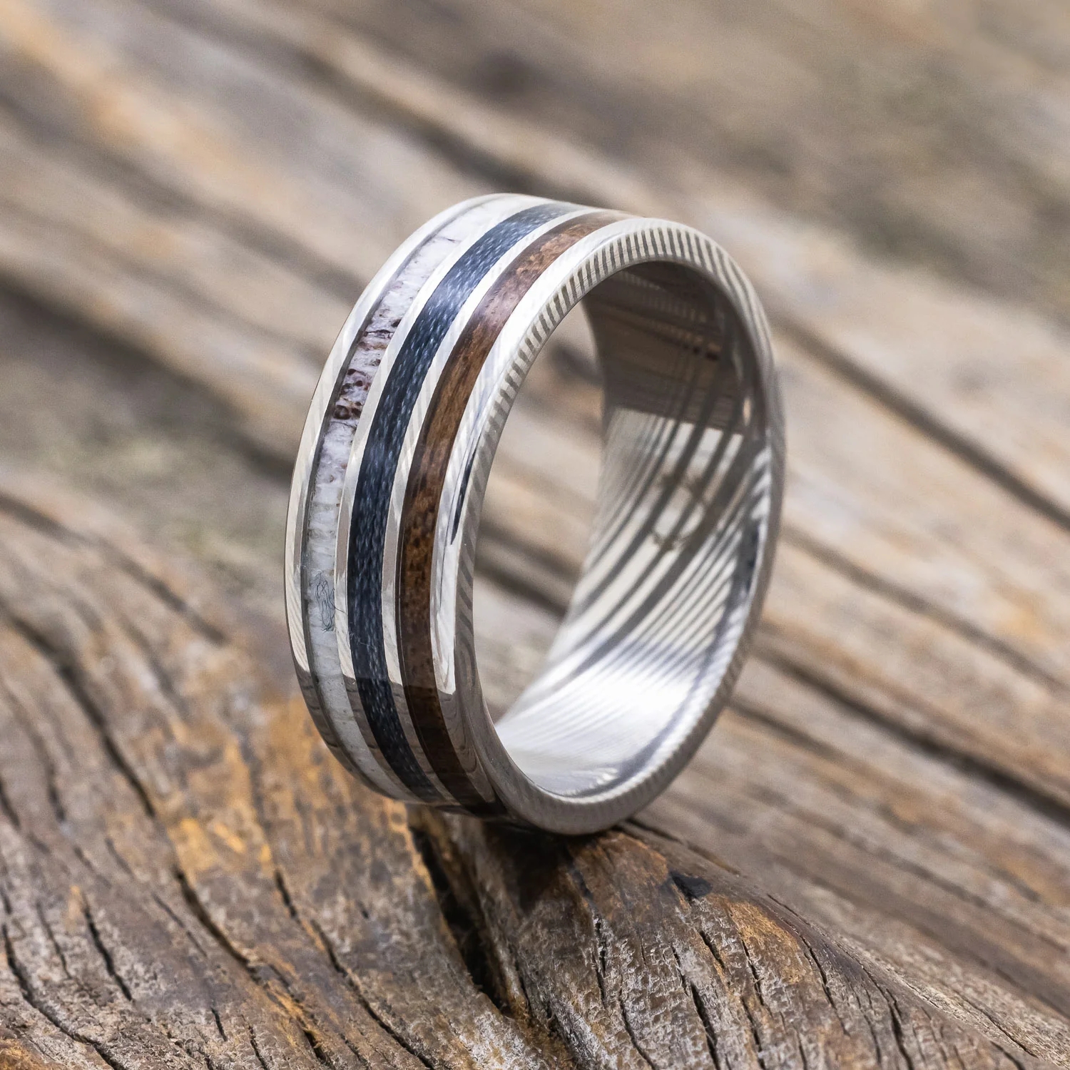 DAMASCUS STEEL RINGS