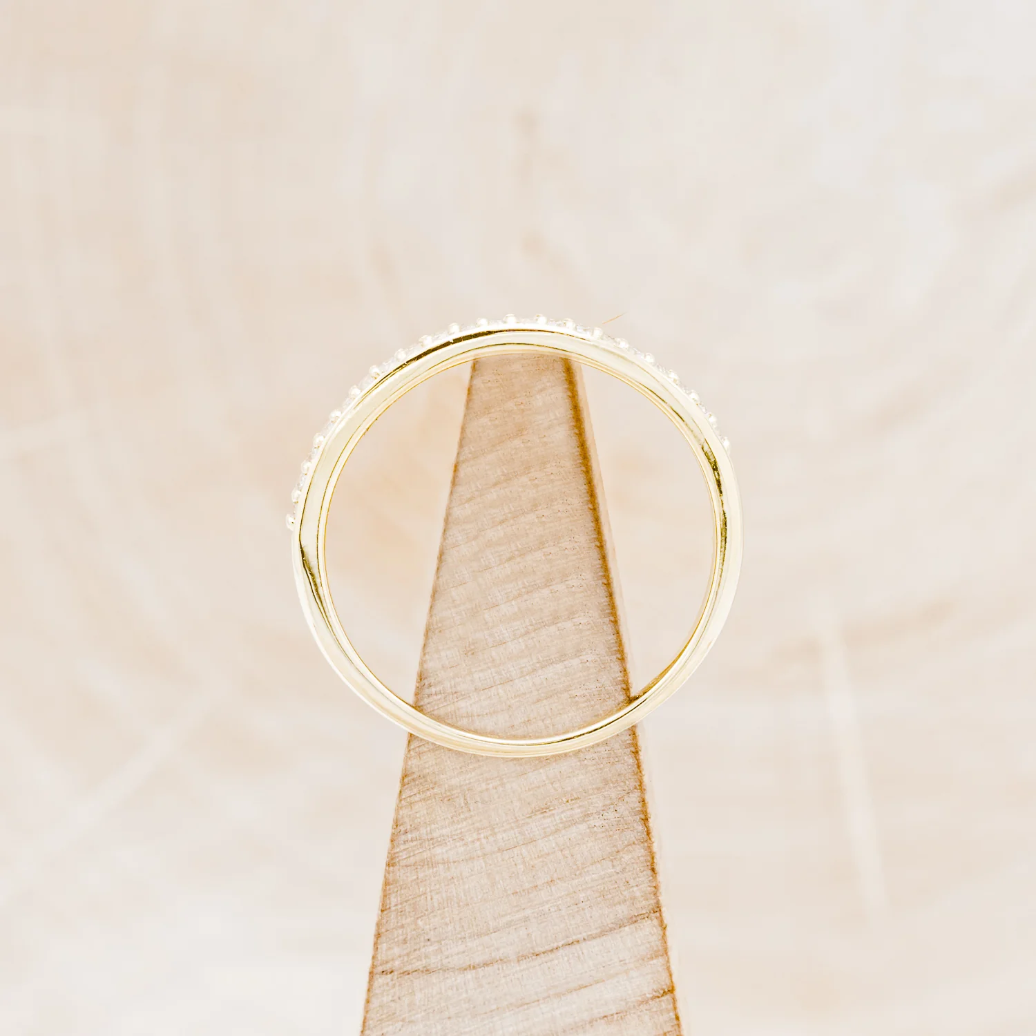 "STELLA" - DIAMOND STACKING WEDDING BAND - Image 14